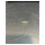 10Kt Gold small bar pin