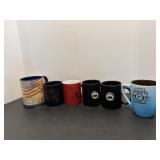 Various coffee cups