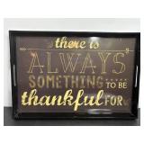 Plastic tray 17.5" x 12"