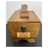 Vtg Kiwi hand crafter shoe server