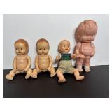 Vtg Celluloid doll 7.5 " H  Vtg Irwin Kewpie ....