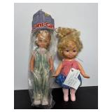 Vtg Dancerina doll (work) 10"H & Jeans girl ...