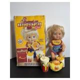 Vtg McDonlads Happy meal girl in the box