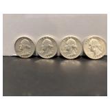 1961,  (3) 1964 Silver USA Washington..