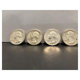 1961,  (3) 1964 Silver USA Washington..