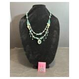 Necklace & matching earrings