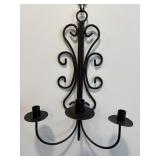 Wrought Iron candle holder13"W x 18"H