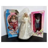 Barbie Bride doll & The Heart Family doll....