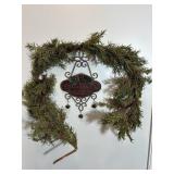 Christmas decor - swag & sign