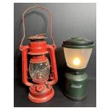 Vtg Jupiter made in Poland Kerosene lamp...