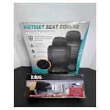 Wetsuit seat covers & totes electric ice...