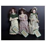 Months to Remember porcelain collector dolls...