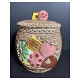 Vtg Napcoware cookie jar with lid #1K5170