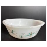 Vtg Fire king North Star casserole dish