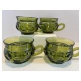 Vtg Kings Crown Indiana glass Thumbprint..