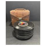45 RPM Records & Carrying Case