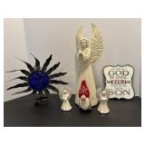 Angels Metal Sign, Gnome & Natural Wonders...