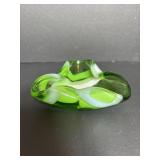 Small grewen dish Murano Sommerse 4.5 dia