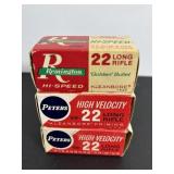 Vtg  Peters & Remington Rim Fire Cartridge- 22...