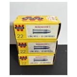 Vtg Winchester Rim Fire cartridges- 22 long rifle