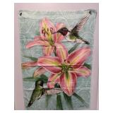 Seasonal decorative flags (4) 27" x 36"