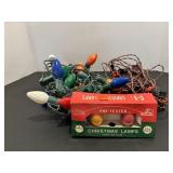 Vtg Christmas lights - untested