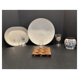 Lobter Shallow Bowl, Bar Glasses, Ginger Jar..