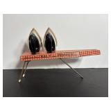 Vtg Iron board & Iron S & P Shakers....