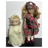 Vtg 1995 Unimax Toys LTD doll 11"H &...