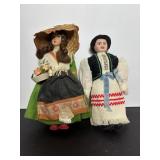 Vtg Italian dolls