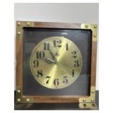 Pioneer Seeds framed clock 11"x 11" x 2.25"..