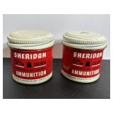 Vtg Shredan 5mm caliber ammunition in tins...