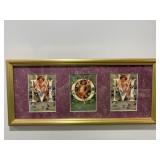 Framed Three Vintage Angels spelling...