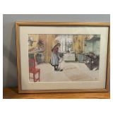 Carl Larsson "The Kitchen" from  A ...