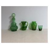 Green Glassware
