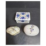 Limoges Trinket Box & Misc