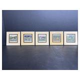 Tile Coasters with Built in Stands