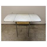 Formica Drop Leaf Table 48"x30"x30" some damage