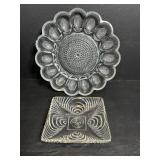 11" Dia Egg Tray & 6" Square Tray