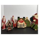Santas & Wood Figurines