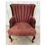 Maroon Arm Chair