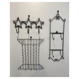 Spool Rack, Hooks & Plate Rack