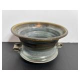 Vintage Pottery Planter 8.5" Dia