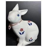 Vintage ELPA Ceramic Bunny 10.5"H