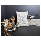 Christmas Pillow, Sign & Misc