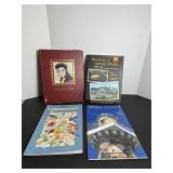 Hard Cover Elvis Album, & Misc Books