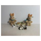 Vintage Enesco Bunnies & Easter Decor