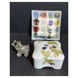 Trinket Holder, Soap Dish & misc