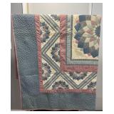 Handmade Quilt 82"x100"