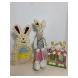 Rabbit Picture Frame, Chenille Bunny & Misc
